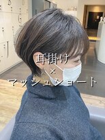 モードケイズトウキョウ 銀座店(MODEK'S TOKYO)&nbsp;【20代30代40代】【絶壁解消】色っぽ耳掛けショートヘア