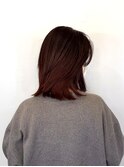 【SHARON】レイヤーカット×レッドカラー