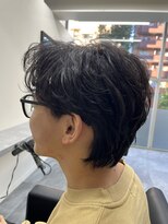 フイ 恵比寿(Hui) センターパートパーマ