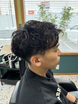 アウラヘアーサロン(aura hair salon)&nbsp;【王道スタイル】メンズ×スパイラルパーマ