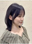 韓国風/レイヤー/小顔/前髪カット/髪質改善/グレージュ/透明感