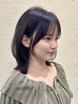 ユニコ(unico) 韓国風/レイヤー/小顔/前髪カット/髪質改善/グレージュ/透明感