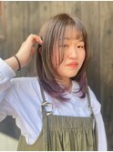 アクセントカラーでキュート