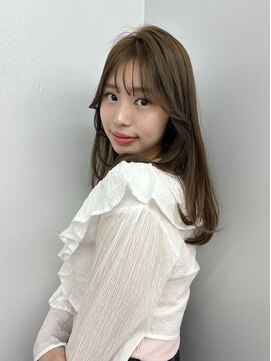 ロンプ(romp) 柔らかストレートミディ【romp佐々木】iii