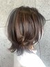 [髪質改善_ボリュームUPコース]カット+カラー+ハリコシRibbonトリートメント