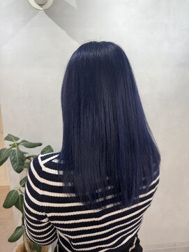 エイト プラット 渋谷2号店(EIGHT plat) サファイアブルー ハイトーンカラー 5/23