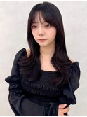 レイヤー/ネビージュ/韓国ヘア/イメチェン/縮毛矯正/中野/