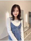 #ふんわりパーマ　#ミディアム　#ミディアムロング　#ヘアオイル