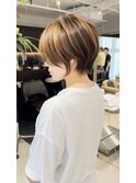30代40代50代ショート白髪ぼかし白髪染め髪質改善ハイライト井