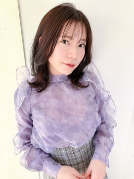 オーロ Costa西宮北口(ORO) 外ハネボブ/2wayバング/ブラウンカラー