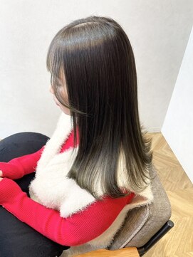 ネウィ 大分中央町店(newi) 酸性ストレート×艶感ロングヘア