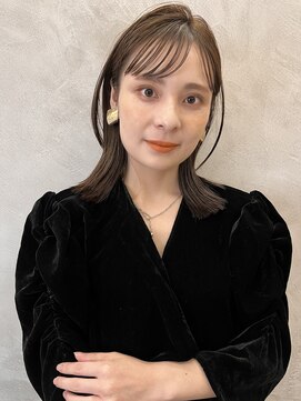 ロンドプロフィール 浦和(Lond profil) 顔まわりレイヤー外ハネ韓国風ヘア髪質改善浦和ボブ