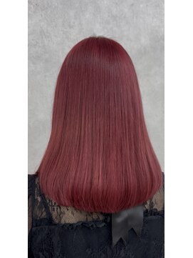 アン ブリーチ 大宮駅東口店(UN BLEACH) チェリーレッドカラー