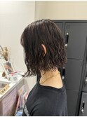 くるくるボブパーマ