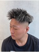 パイルツイスト×ホワイトハイライト