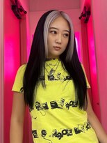 ダズリングディア(Dazzling Deer)&nbsp;グレー/グレージュ/デザインカラー/ロング/レイヤーカット