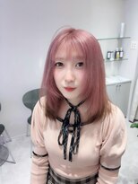 プライズ 成増店(prize)&nbsp;ホワイトピンクペールピンクルーツカラーエンドカラー