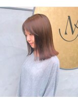 マル ニシノミヤ(MAR.co)&nbsp;シアーベージュボブ