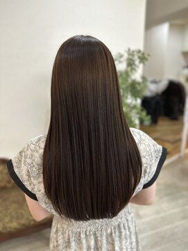 髪質改善/マロンブラウン