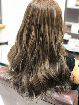 ラ ブーケ 中川中島店(La Bouquet) 黒髪/オリーブグレー/小顔/ココアベージュ/中川中島駅