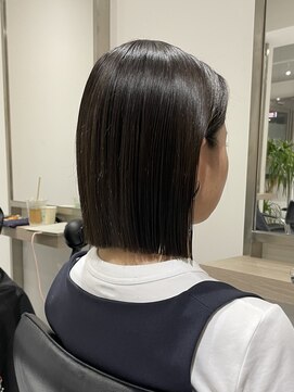 ヨロ 上野(YOLO) ハイライトカラーミルクティーベージュケアブリーチダブルカラー