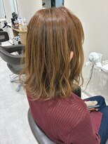 アヴァンス 光明池店(AVANCE.)&nbsp;切りっぱなしボブ　ベージュ