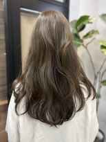 ヌープヘアーアイス(NUUP.hair ici)&nbsp;大人気髪質改善カラー×オリーブベージュ柔らか透明感カラー◎