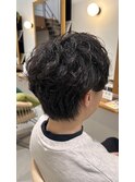シャドウパーマ/メンズ/20代