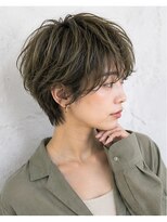 アースオーセンティック 小平店(EARTH Authentic)&nbsp;白髪ぼかしハイライト×大人ショートレイヤー