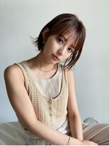 クロコ 中目黒(CLoCO)&nbsp;ナチュラルショート☆ミルクブラウン中目黒池尻大橋124