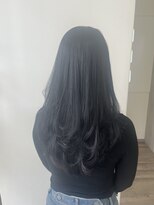 ヘアーサロン トランク(TRUNK)&nbsp;ブルーブラックカラー