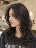 ビュートリアム265(BEAUTRIUM 265)&nbsp;＊ラフでおしゃれな大人ヘア　セミロングレイヤー×パーマ銀座