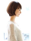 【３０代・４０代】大人の女性に人気のひし形ショートボブ