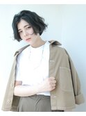 カジュアルショートボブ