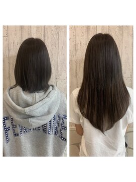 アンク クロス 新宿店(ANKHCROSS) 《ankhcross 渡邊 悠耶》 シールエクステ70枚ビフォーアフター