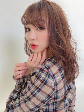 ルービック 枚方(Rubik's) 大人かわいいシースルーバングミディアム30代40代50代