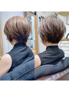 アヴァロン(AVALON) 絶壁解消・ひし形・くびれ・大人ショートボブ・30代40代【猪狩】