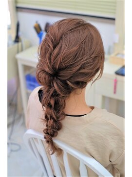 リサ 恵比寿(risa.) ルーズな編み下ろし