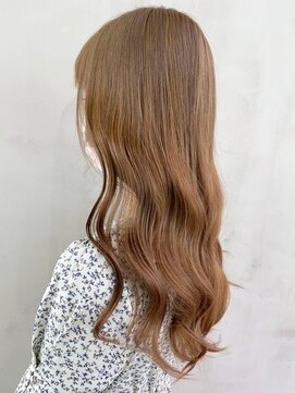 アイティーバイアルバム 松戸店(IT by ALBUM) ベージュロング_ショコラベージュボブルフベビーバング_ba340712