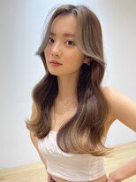 バイオレットジェム(Violet`jem)&nbsp;韓国レイヤーロングレイヤーカット2wayバングハイレイヤー