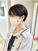 抜け感くびれショート*ココアベージュ