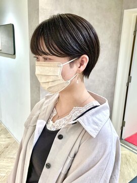 メゾンドイギー(MAISON de IGGY) 抜け感くびれショート*ココアベージュ