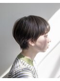 マッシュショート#ブリーチなし#ショート#ダメージレスカラー
