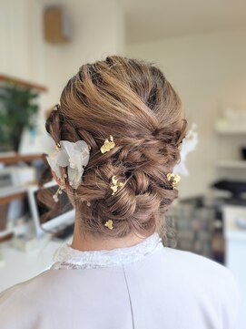 ヴァニラ(Vanilla) 成人式前撮りヘアセット