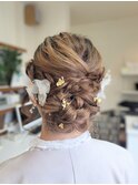 成人式前撮りヘアセット