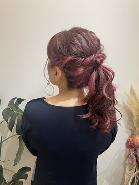 ヘアコレクション アンジュ(Hair collection Unge) ふわふわポニー　＜早朝受付中＞