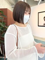 ノエ(noe) 顎ボブ×シアーベージュ