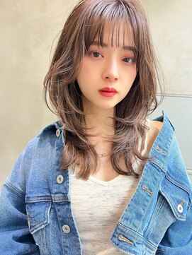 アルテ(ARTE) 【ARTE表参道/青山】小顔レイヤー×シアベージュ