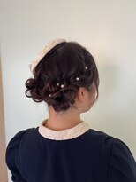 エトワール&nbsp;編み込みツインシニヨン