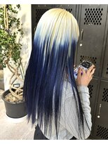 ヲタク(wotaku.)&nbsp;ブルールーツカラーホワイトブロンドデザインカラーケアブリーチ